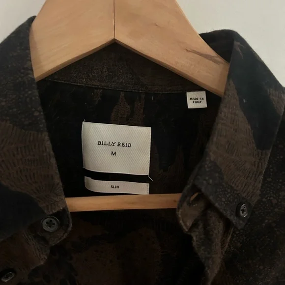 Billy Reid slim fit button down EUC - Picture 3 of 5